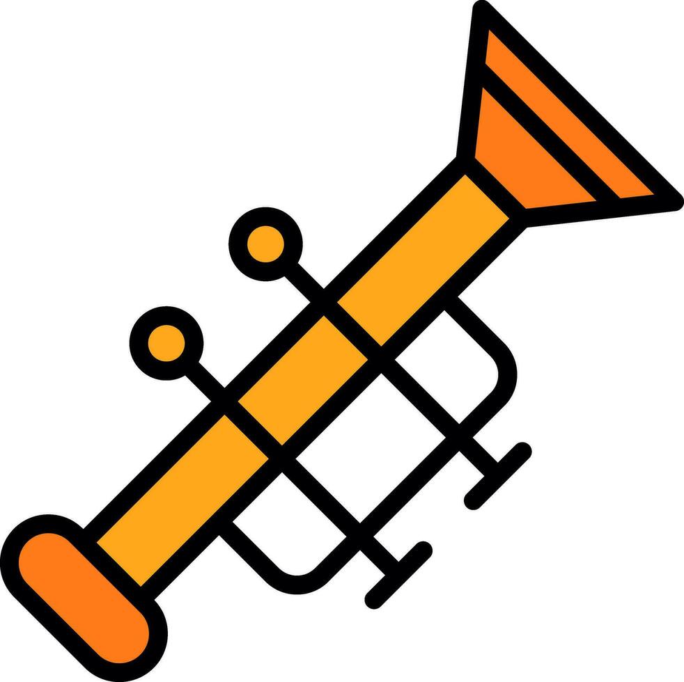Trumpet  Vector Icon Design