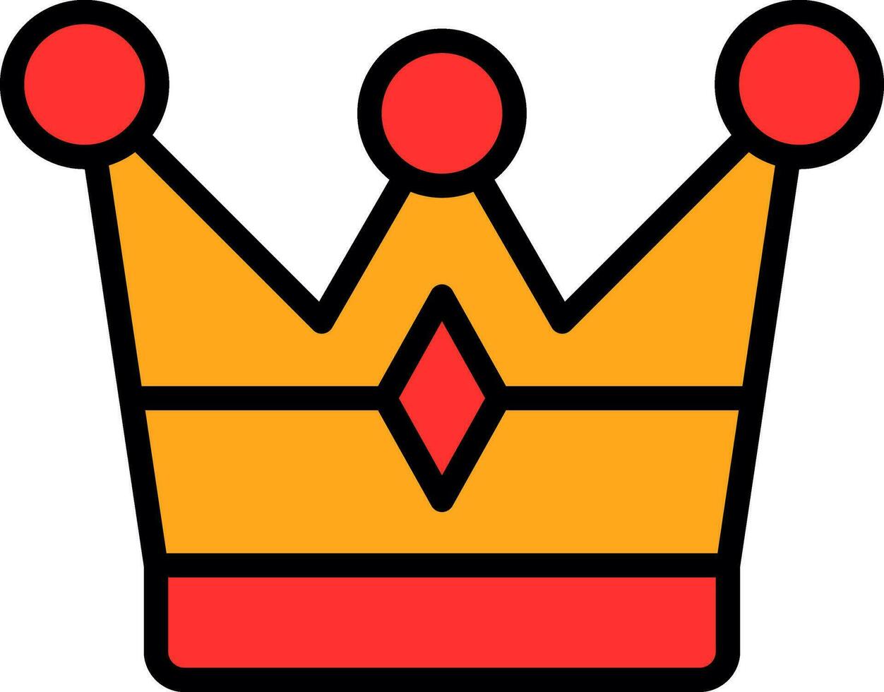 Crown  Vector Icon Design