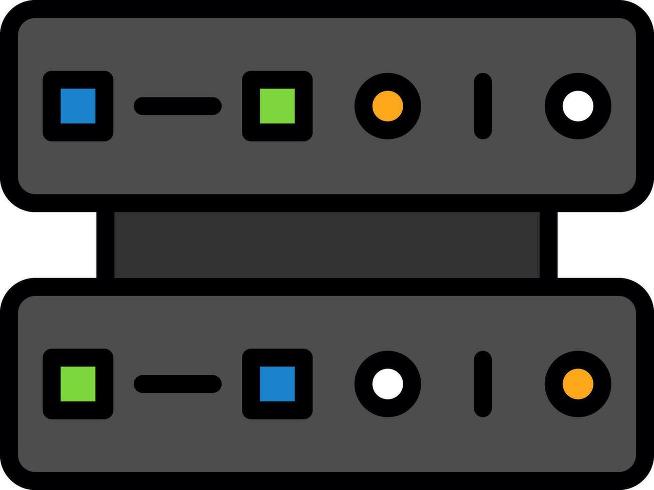 Server  Vector Icon Design