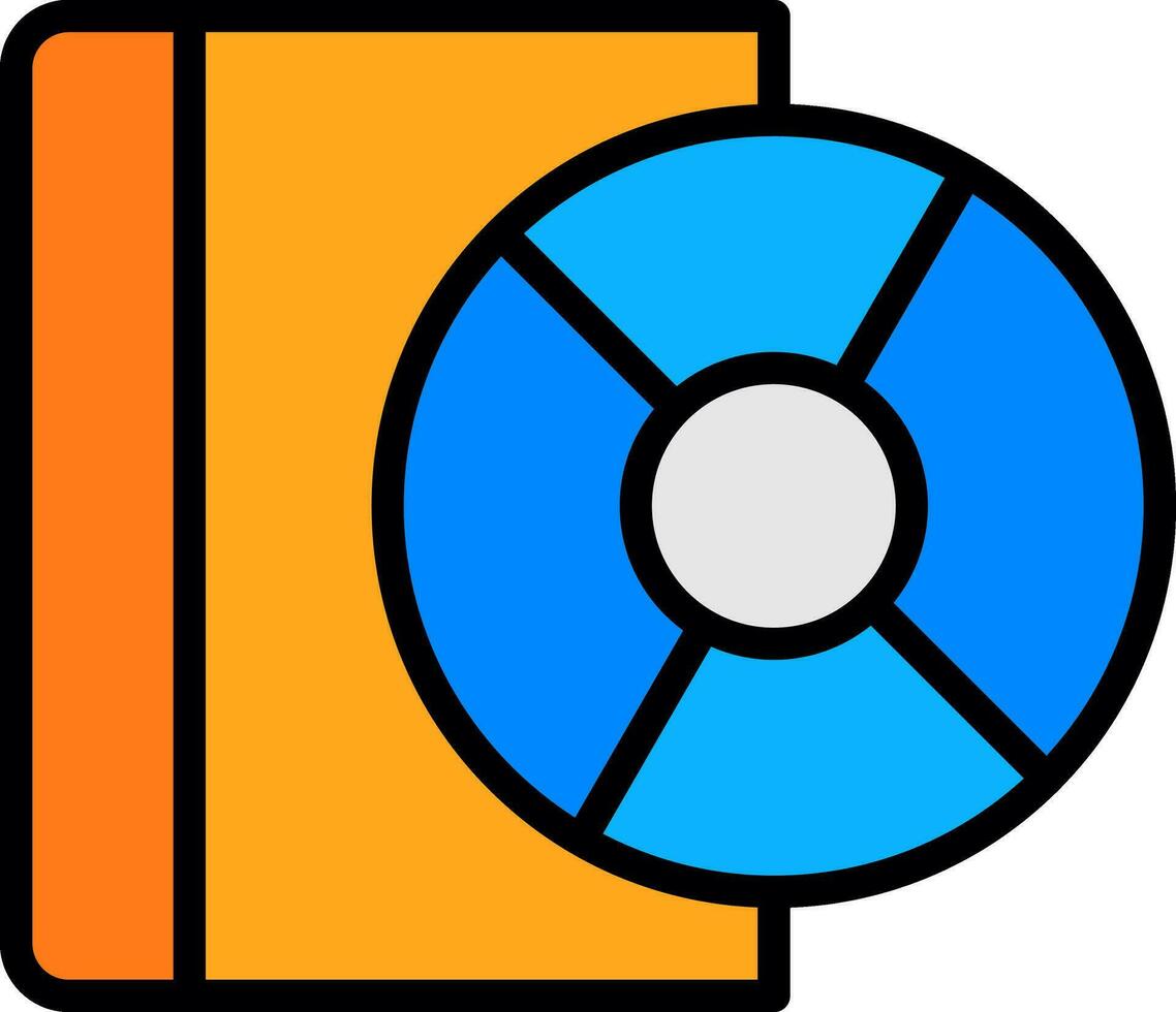 Compact Disk  Vector Icon Design