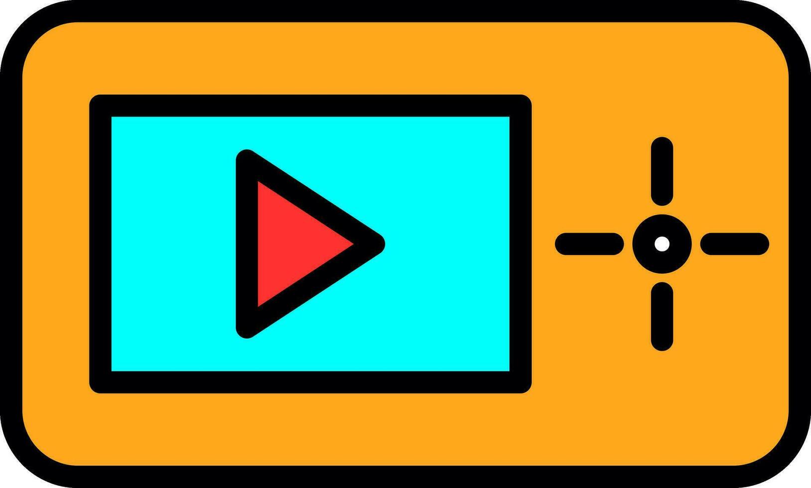 Game Console  Vector Icon Design