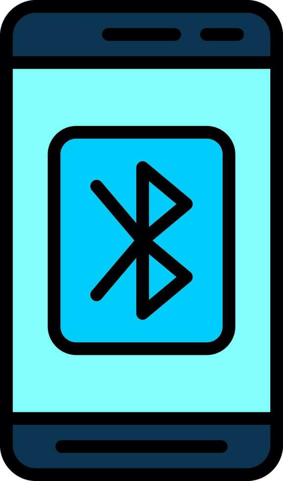 Mobile Bluetooth  Vector Icon Design