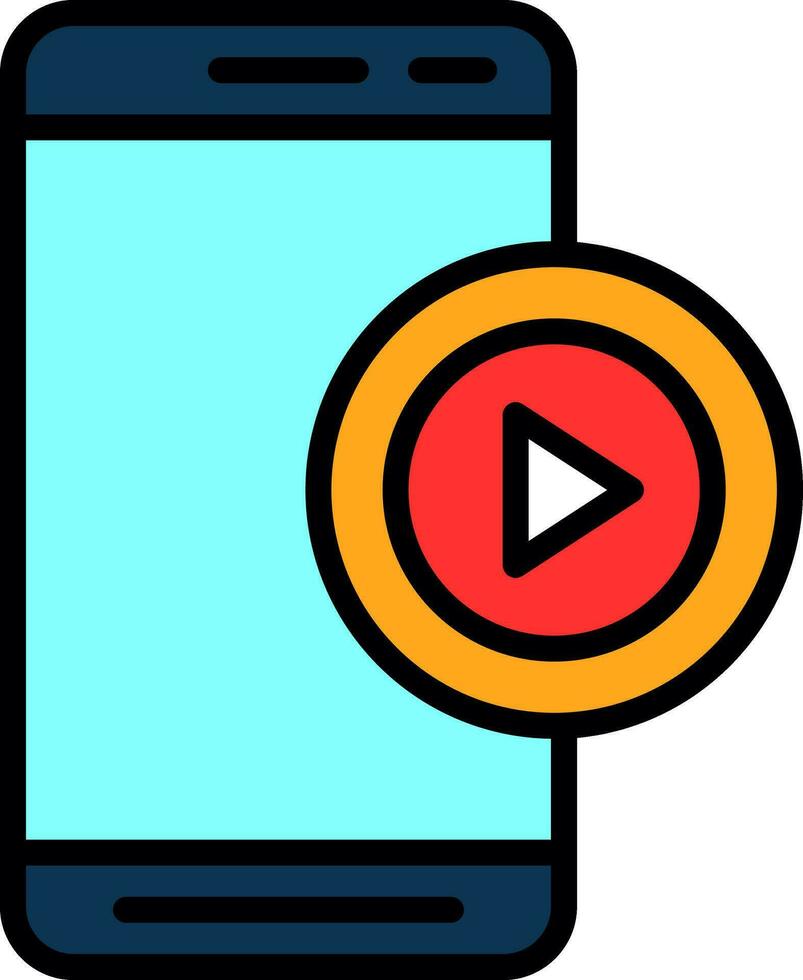 vídeo vector icono diseño