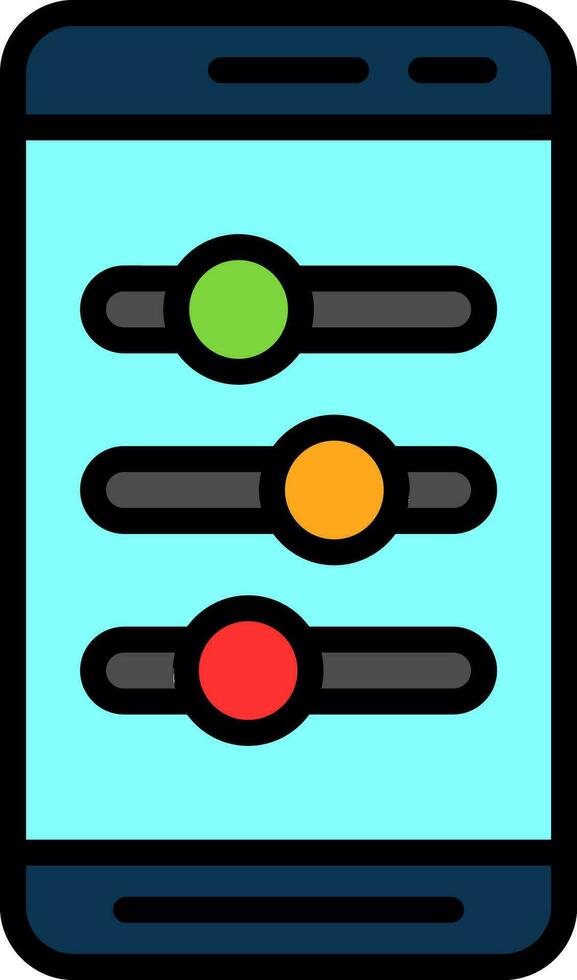 Sound Control  Vector Icon Design