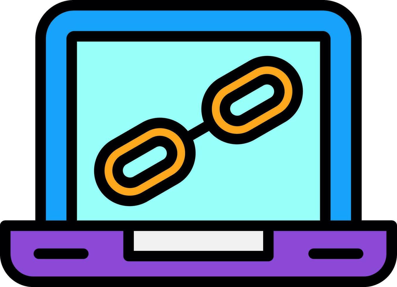 Link  Vector Icon Design