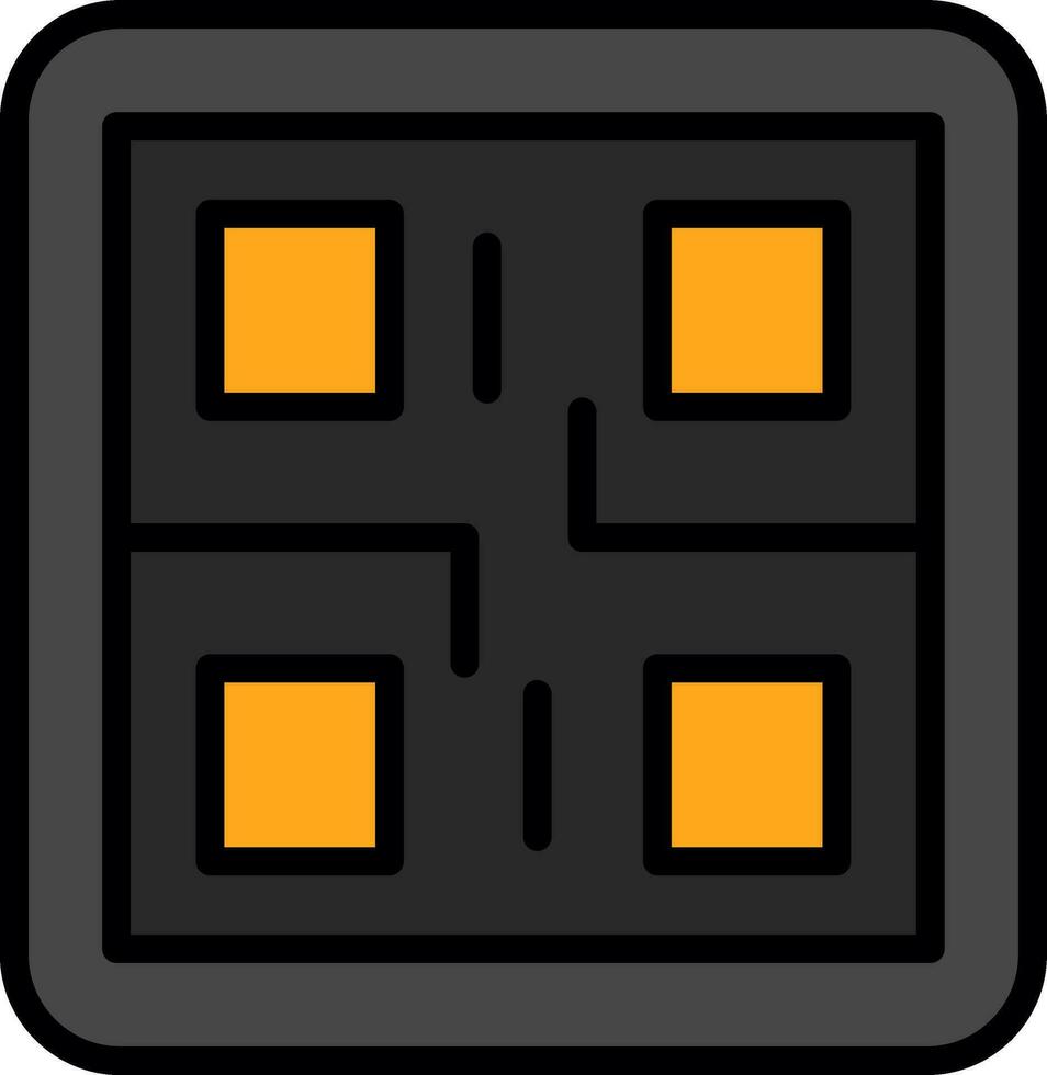 Qr Code  Vector Icon Design