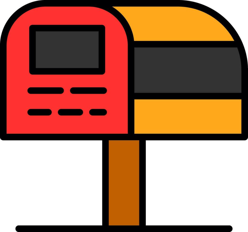 Letterbox  Vector Icon Design