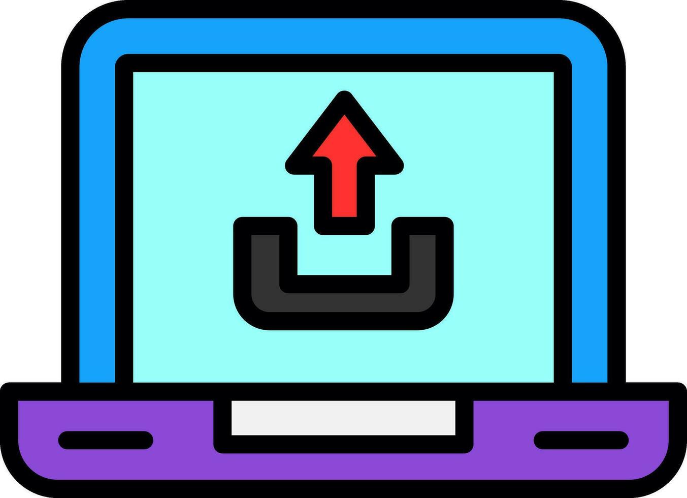 Upload  Vector Icon Design