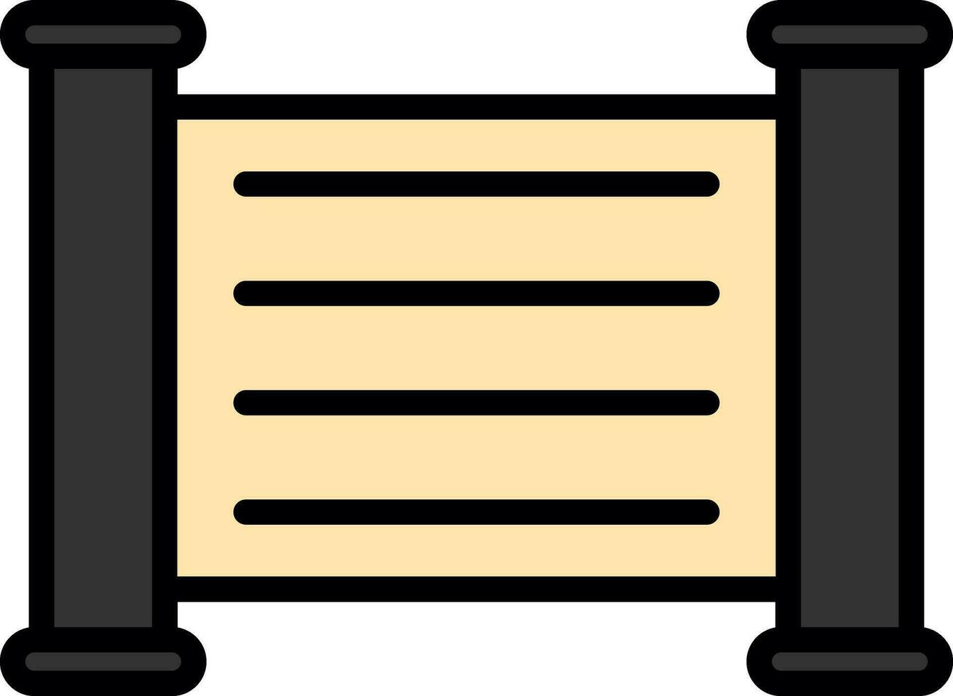 Scroll  Vector Icon Design