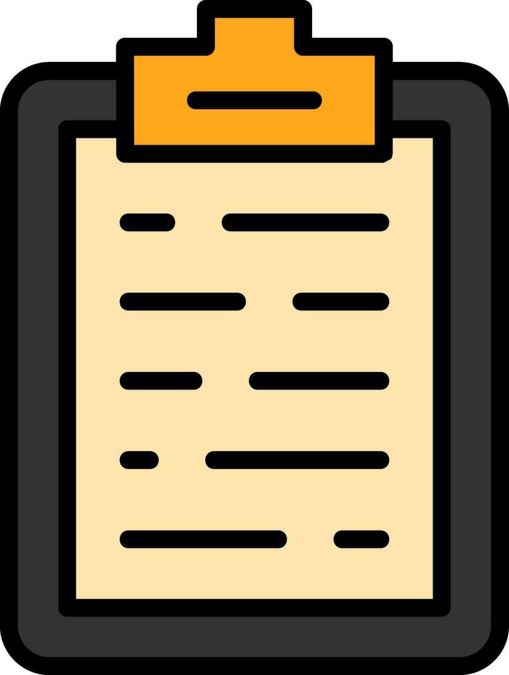 List  Vector Icon Design