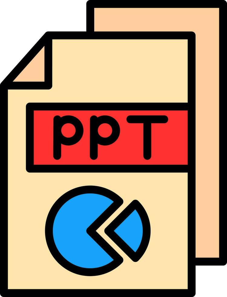 Ppt  Vector Icon Design