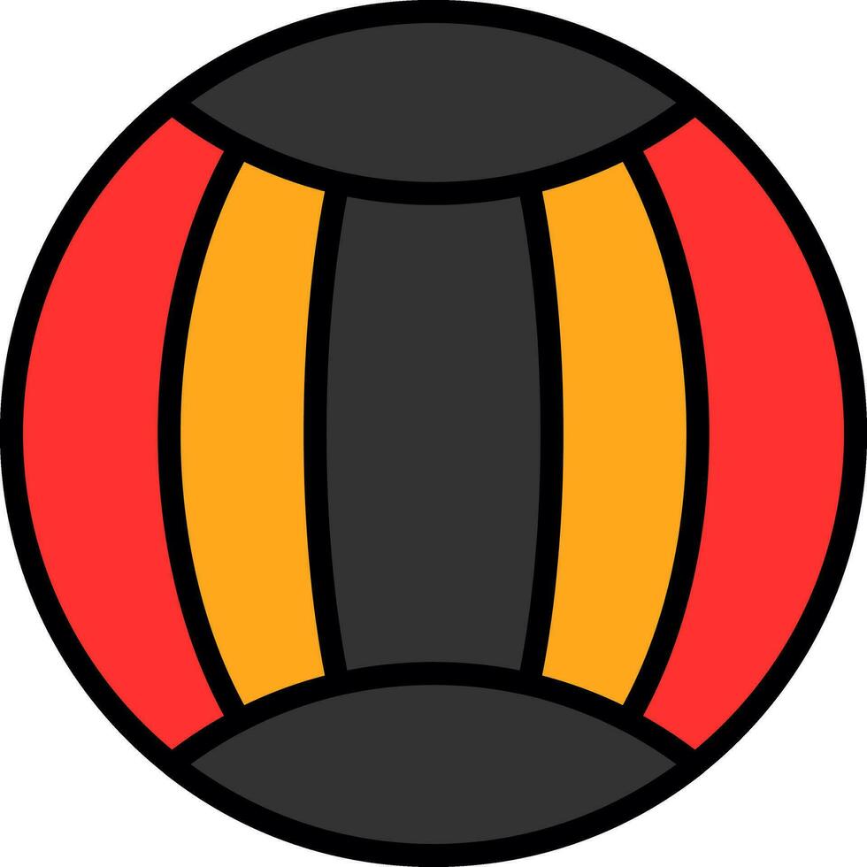 Beach Ball  Vector Icon Design