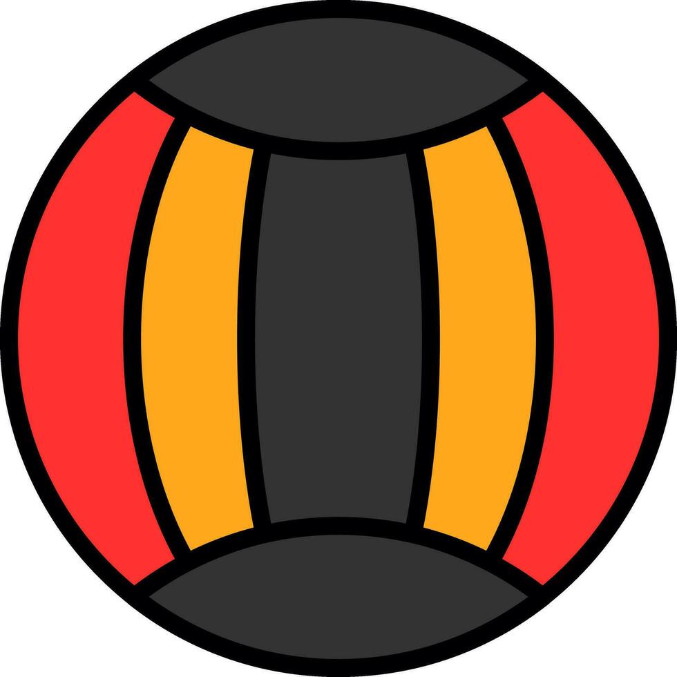 Beach Ball  Vector Icon Design