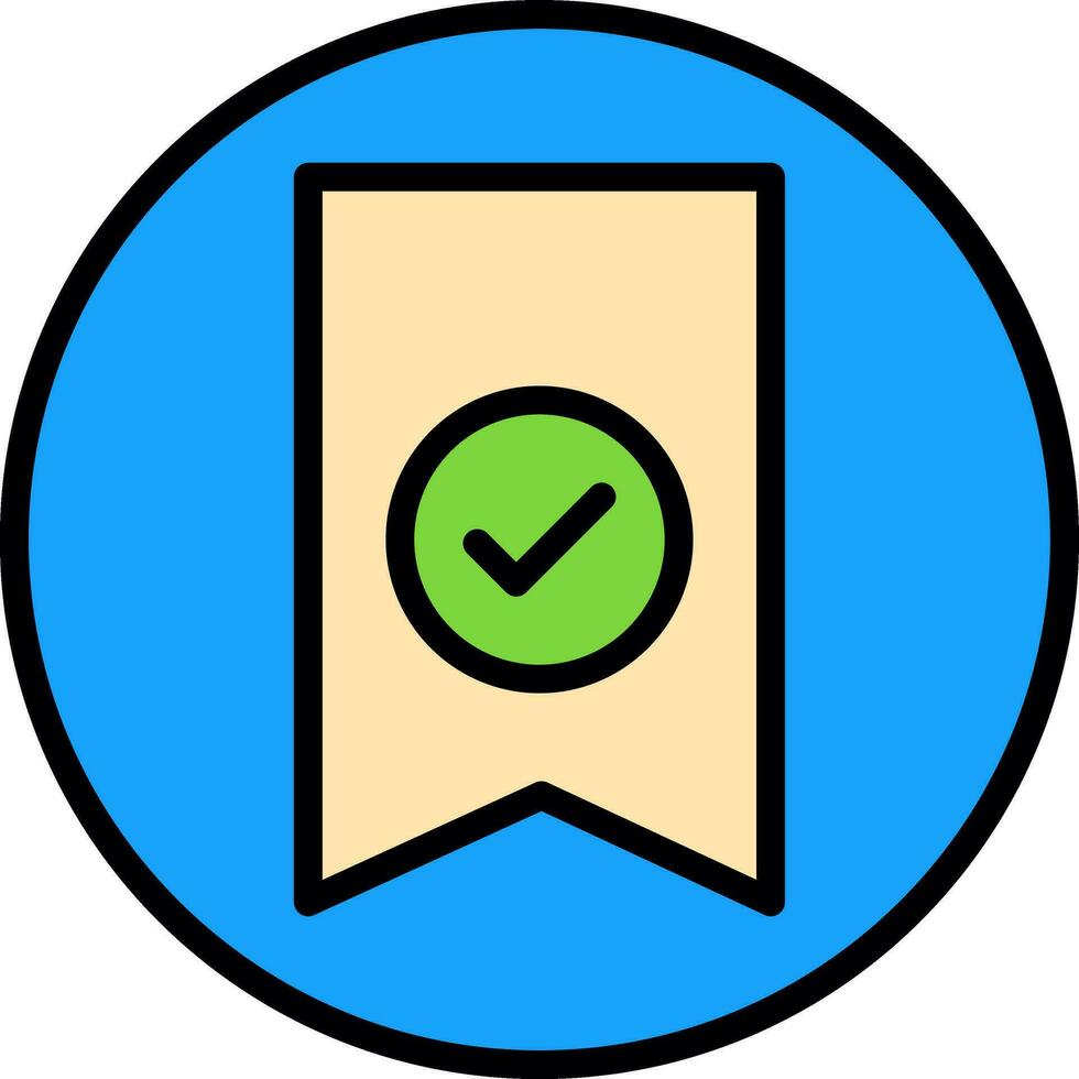 Saved  Vector Icon Design