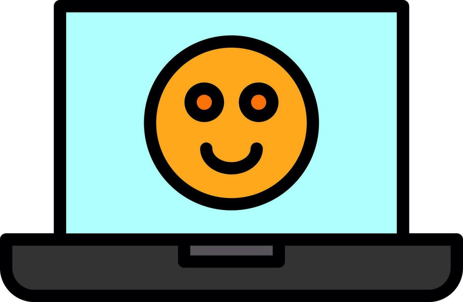 Happy Face  Vector Icon Design