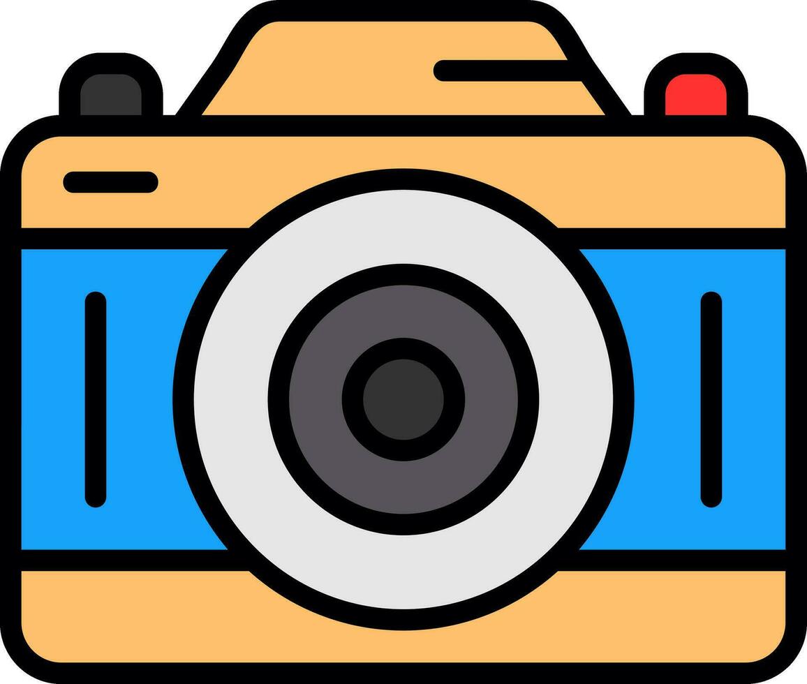 Camera  Vector Icon Design