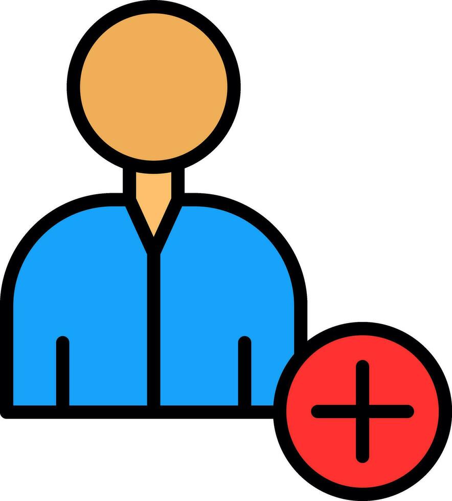 Add Friend  Vector Icon Design