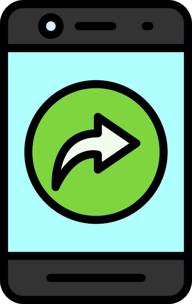 Forward  Vector Icon Design