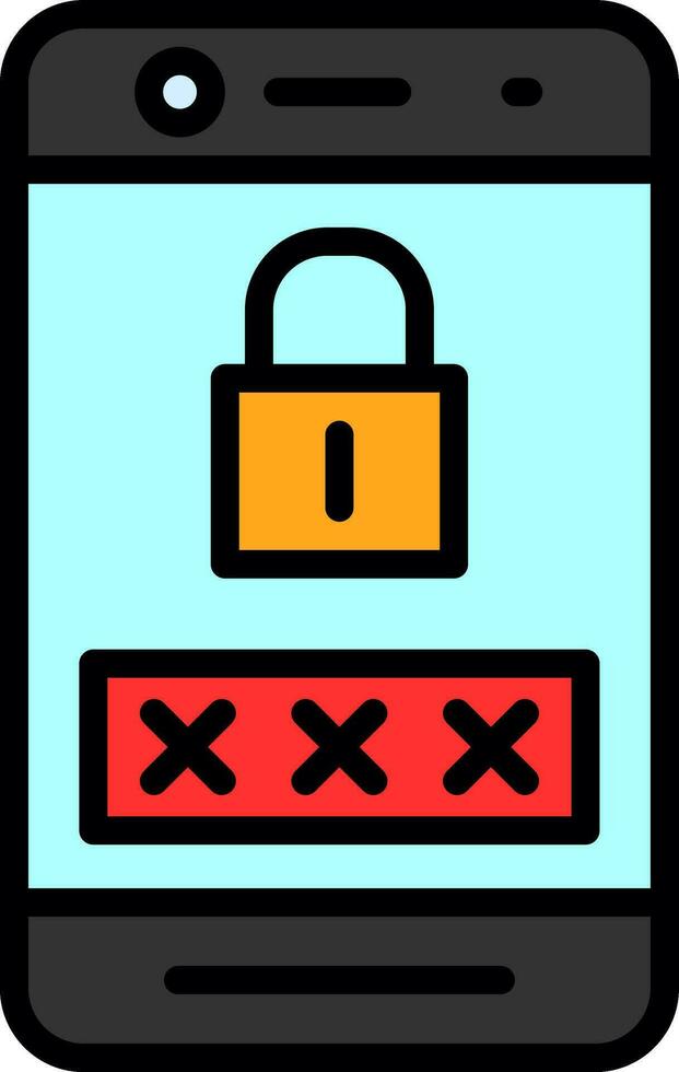 Password  Vector Icon Design