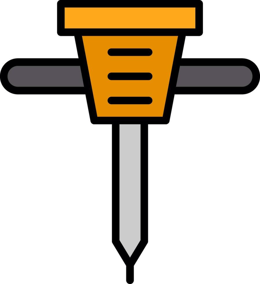 Jackhammer  Vector Icon Design