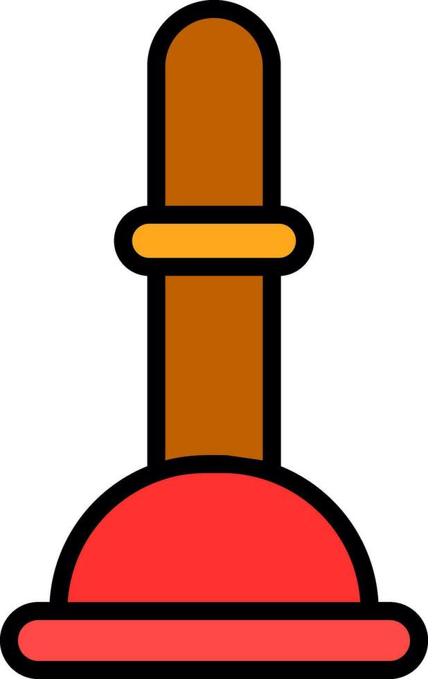 Plunger  Vector Icon Design