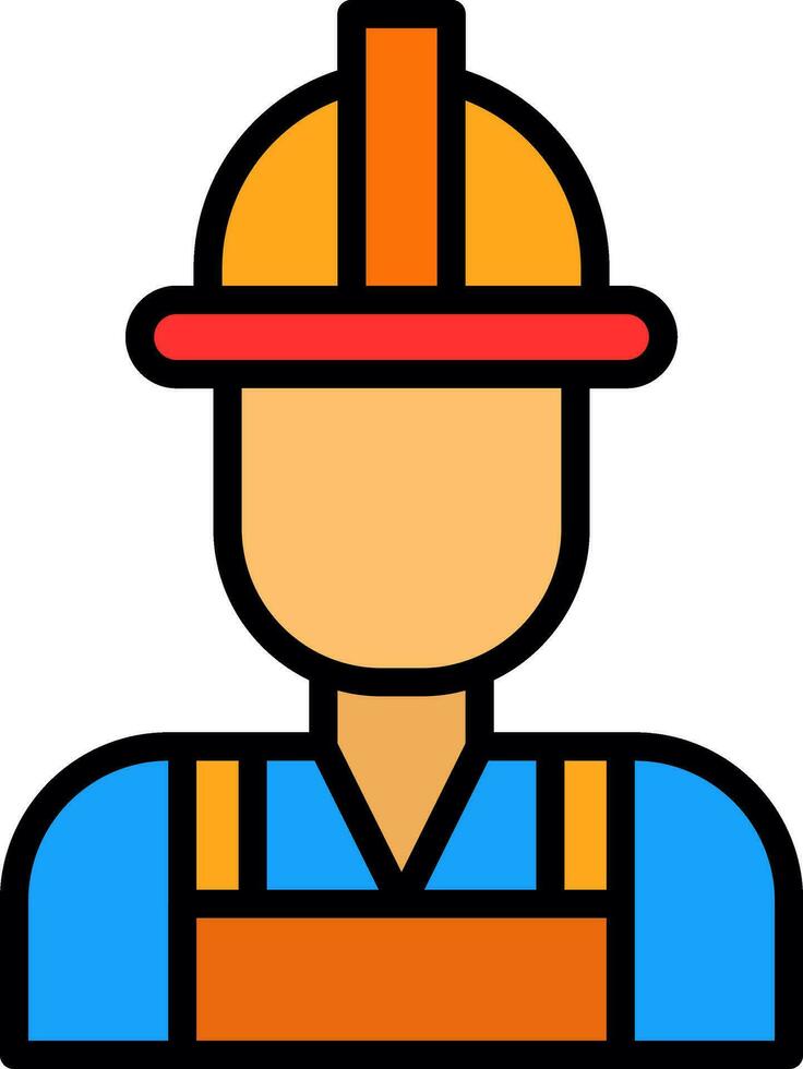 Builder  Vector Icon Design