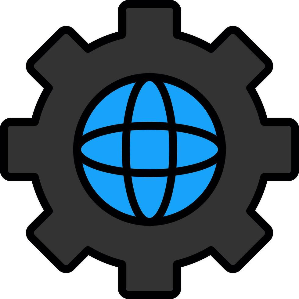 World  Vector Icon Design