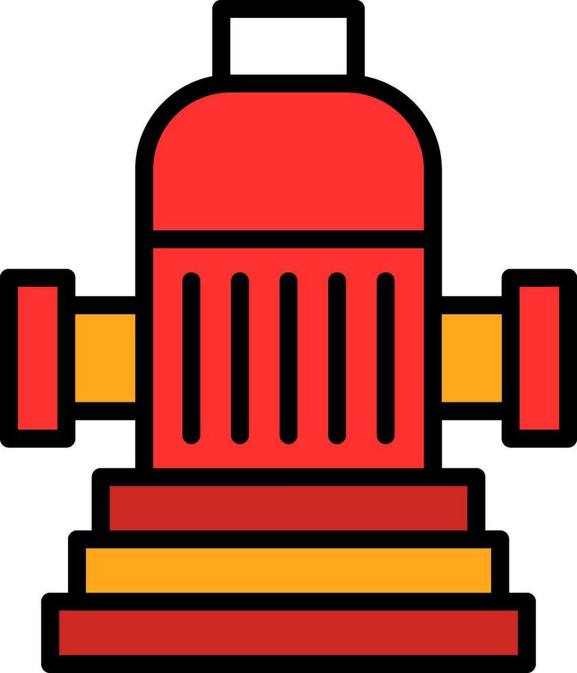 Fire Hydrant  Vector Icon Design