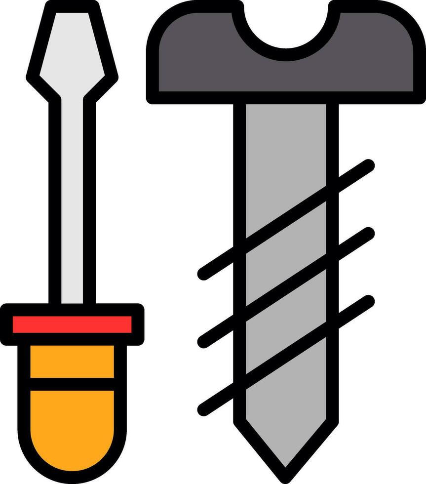 Screwdriver  Vector Icon Design