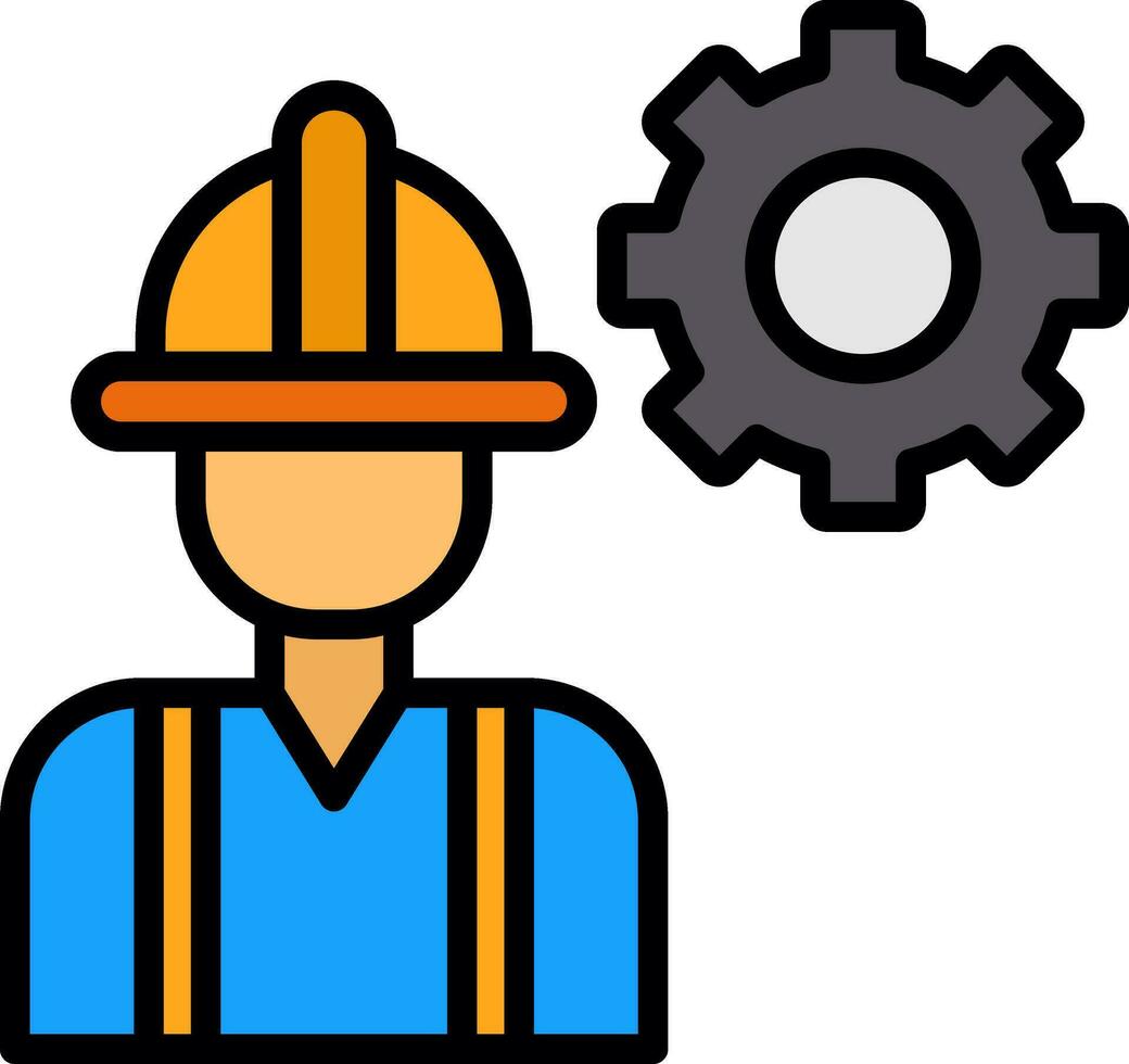 Worker  Vector Icon Design