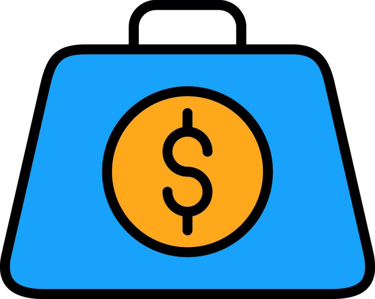 Weight Vector Icon Design