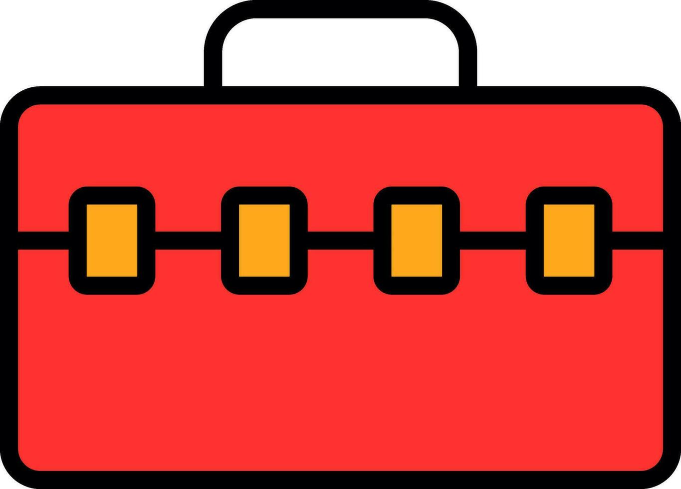 Briefcase Vector Icon Design