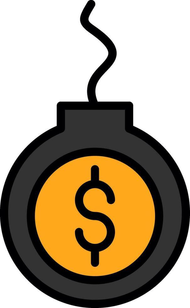 Bankruptcy Vector Icon Design