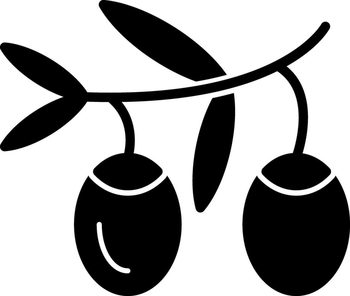 Olives Vector Icon Design