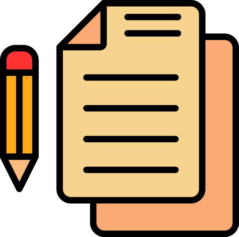 Contract Vector Icon Design