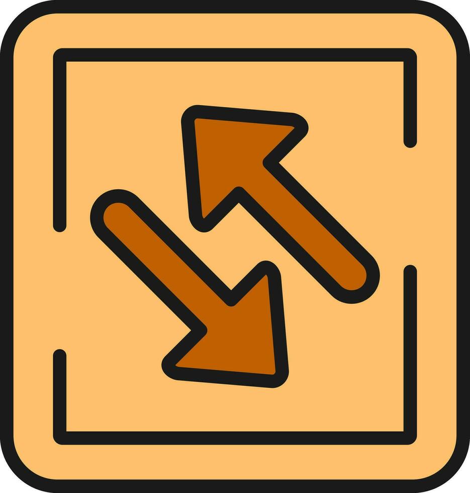 Exchange Vector Icon Design