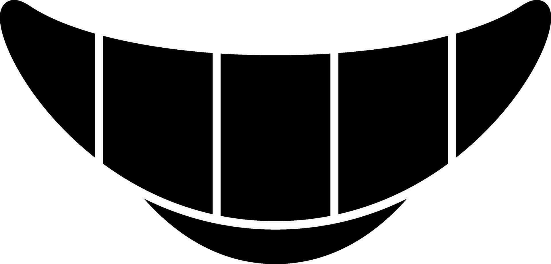 Croissant Vector Icon Design