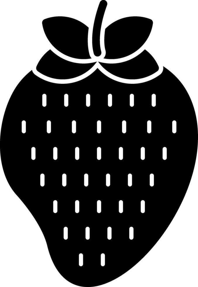 Strawberry Vector Icon Design