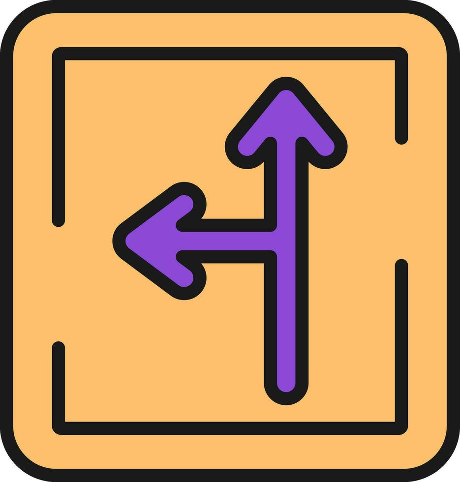 Junction Vector Icon Design