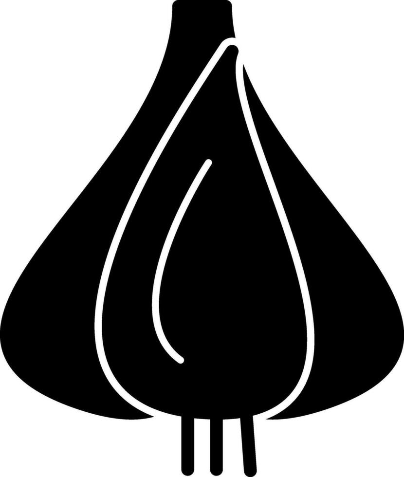 Garlic Vector Icon Design