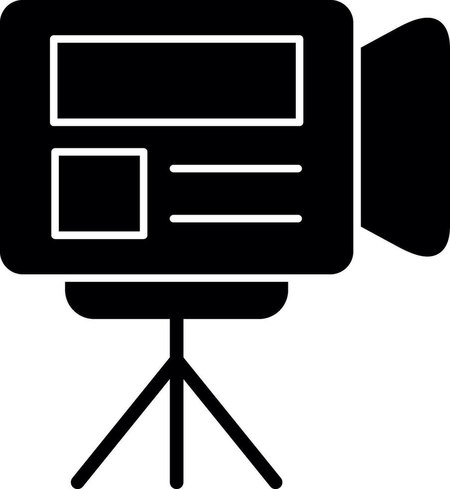 Video Recorder  Vector Icon Design
