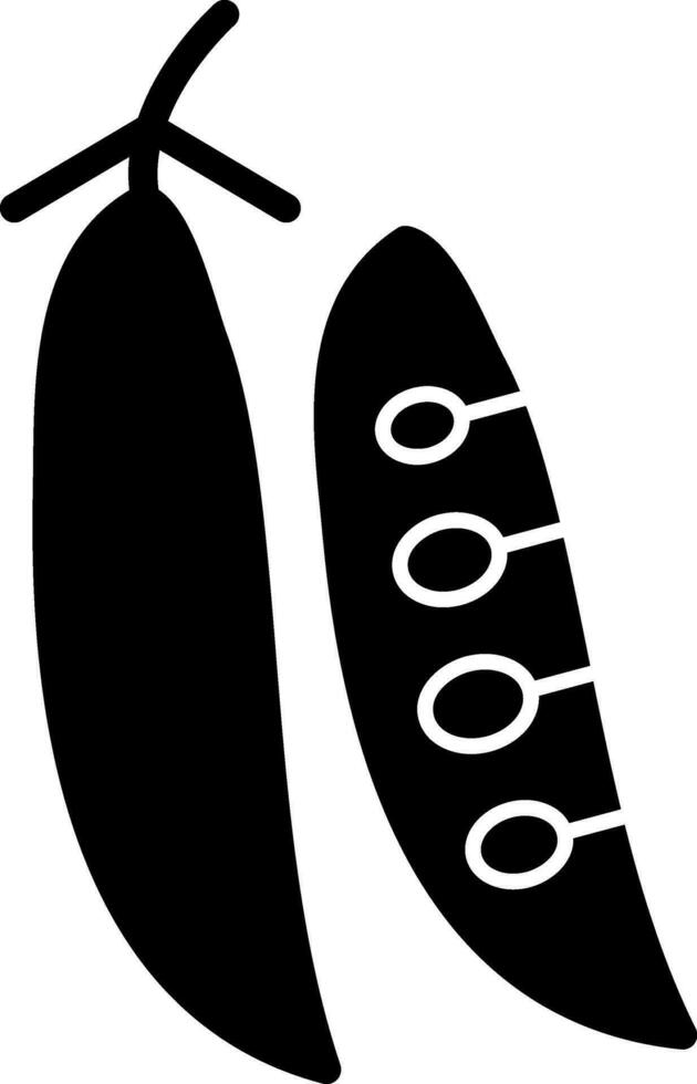 diseño de icono de vector de guisantes