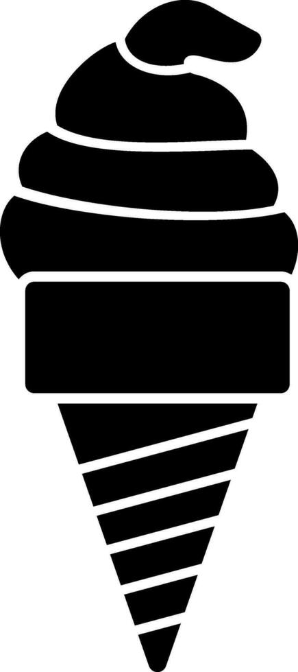 Ice Cream Vector Icon Design