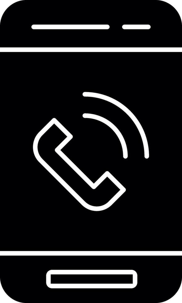 Phone Call  Vector Icon Design