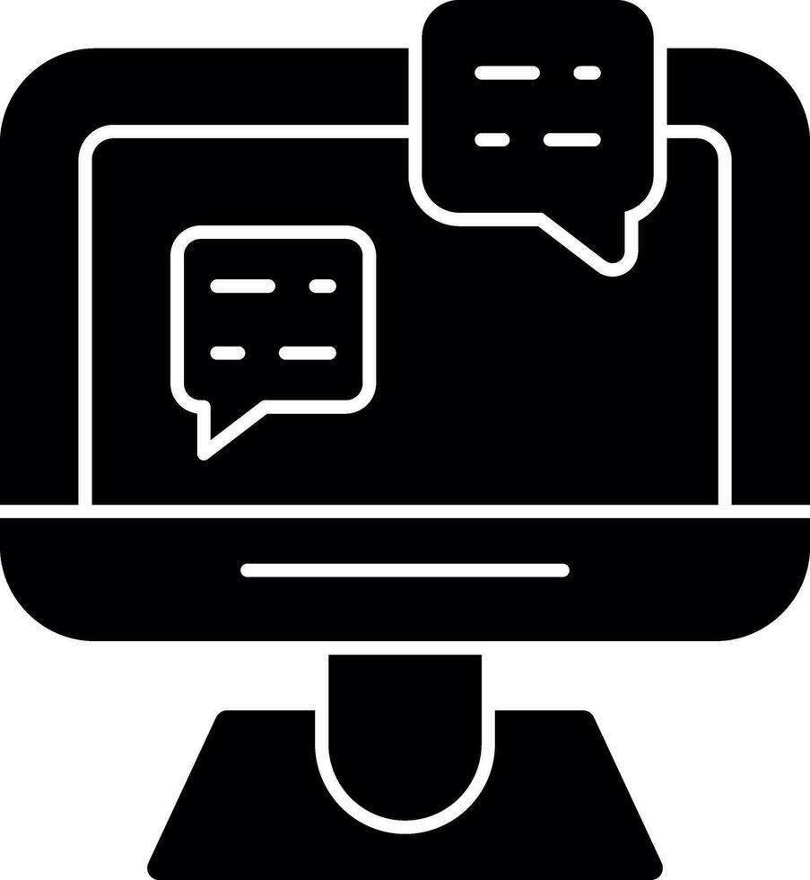 Conversation  Vector Icon Design