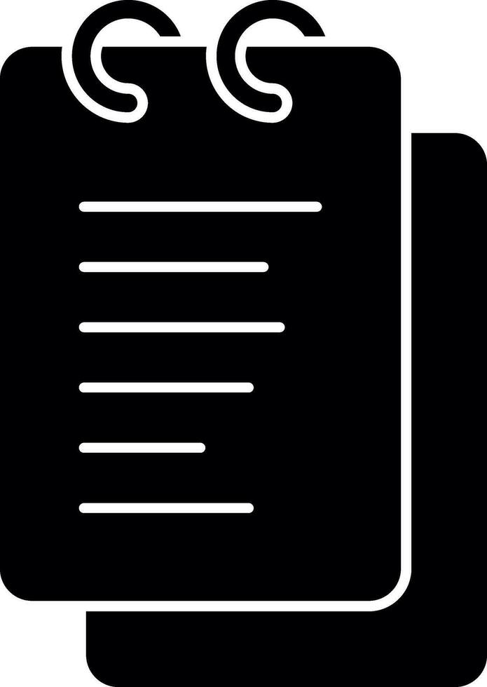 Notebook  Vector Icon Design