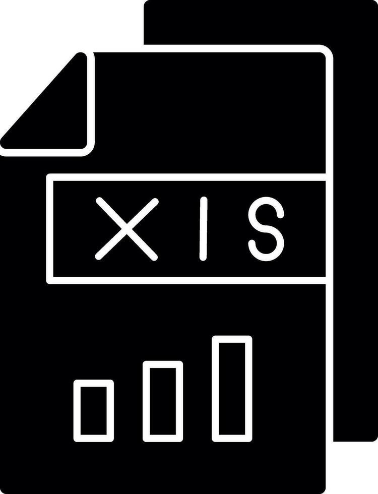 xls vector icono diseño