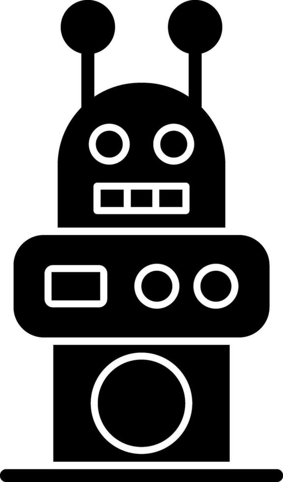 robot vector icono diseño