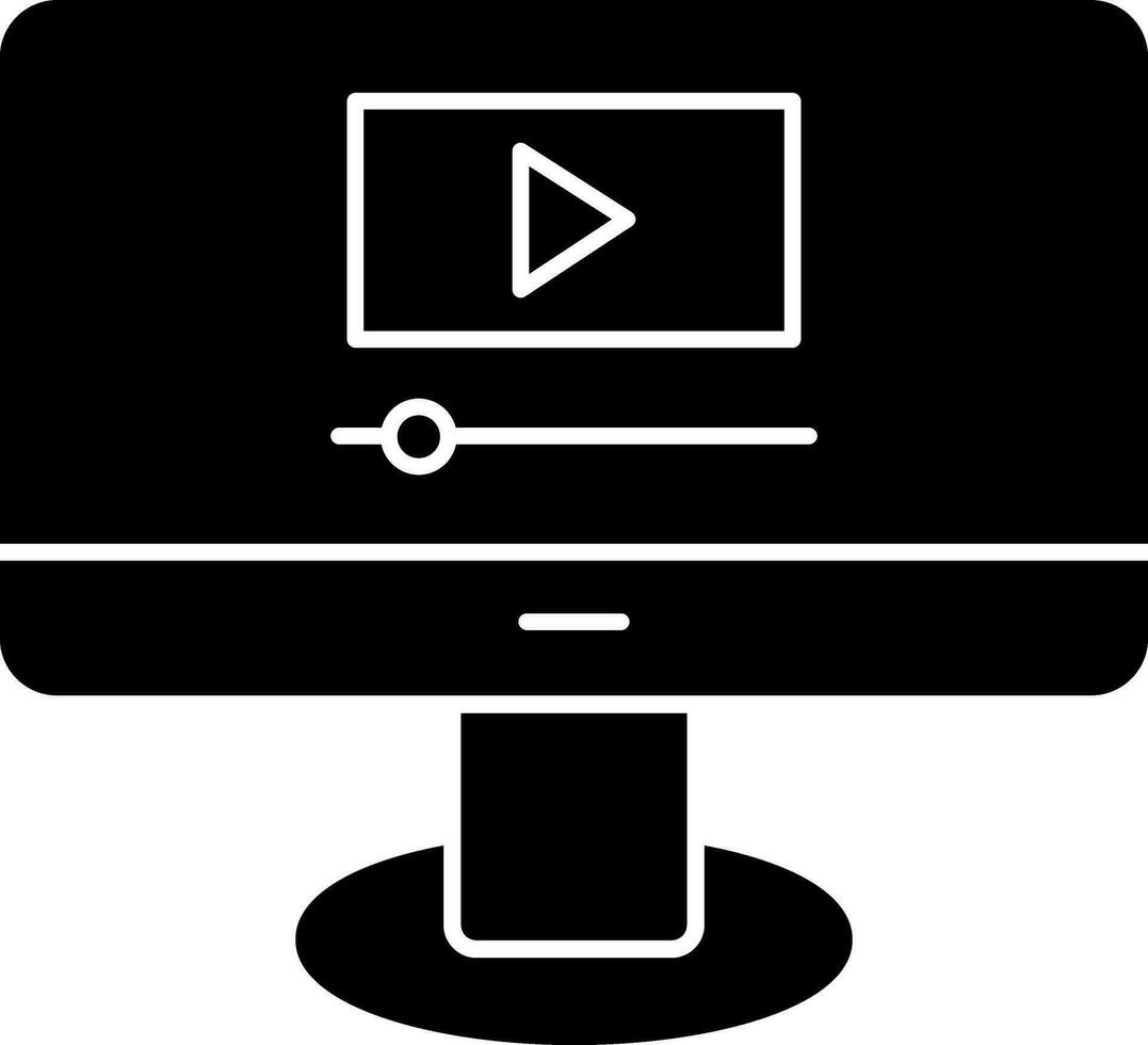 Video Streaming  Vector Icon Design