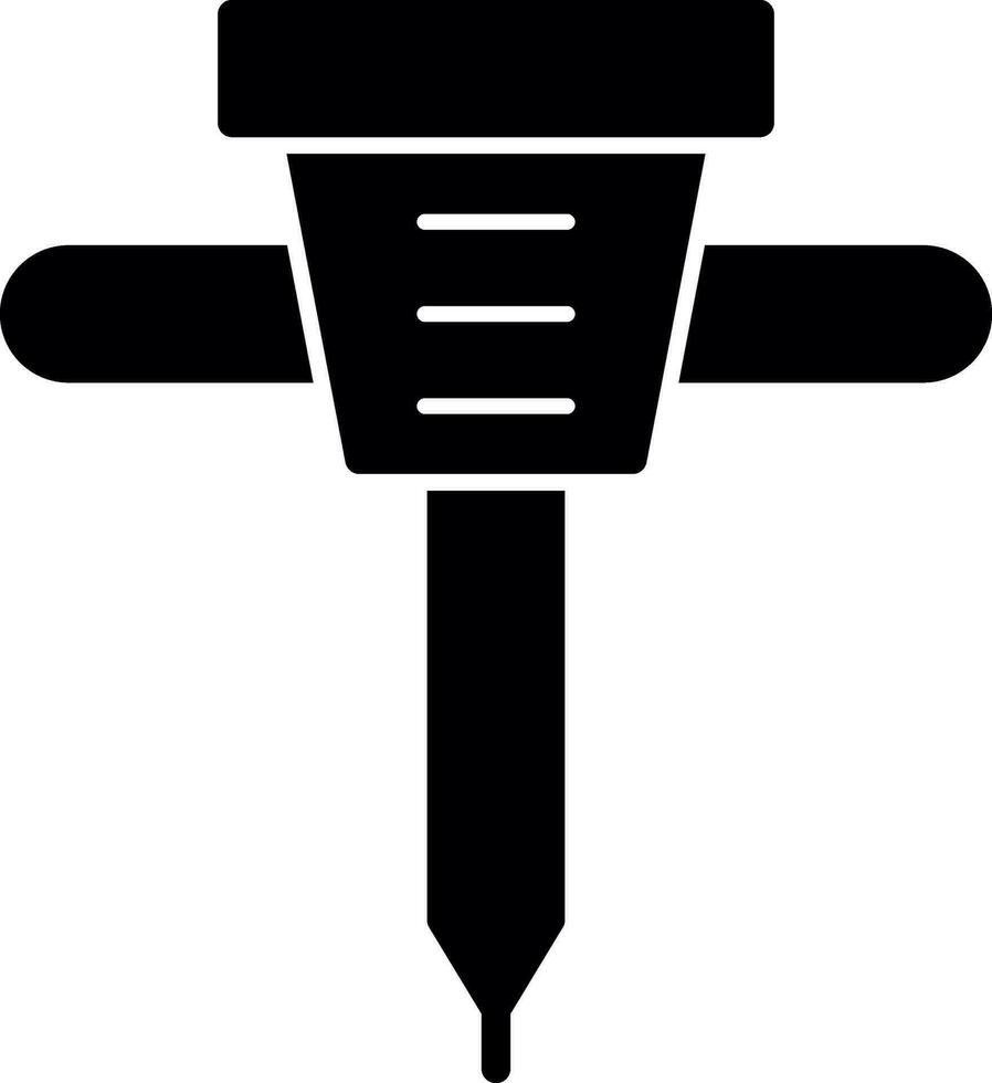 Jackhammer  Vector Icon Design